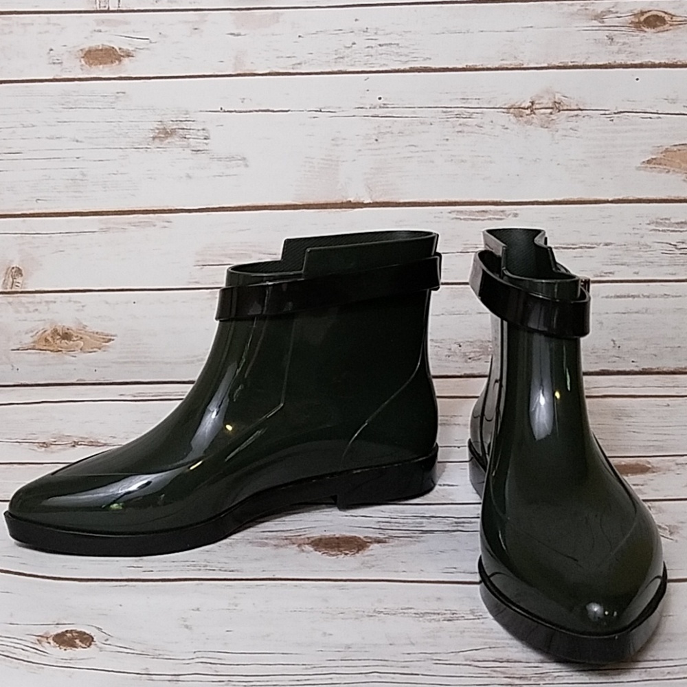 🚫SOLD Melissa + Jason Wu Rubber Ankle Boots - Picture 5 of 8